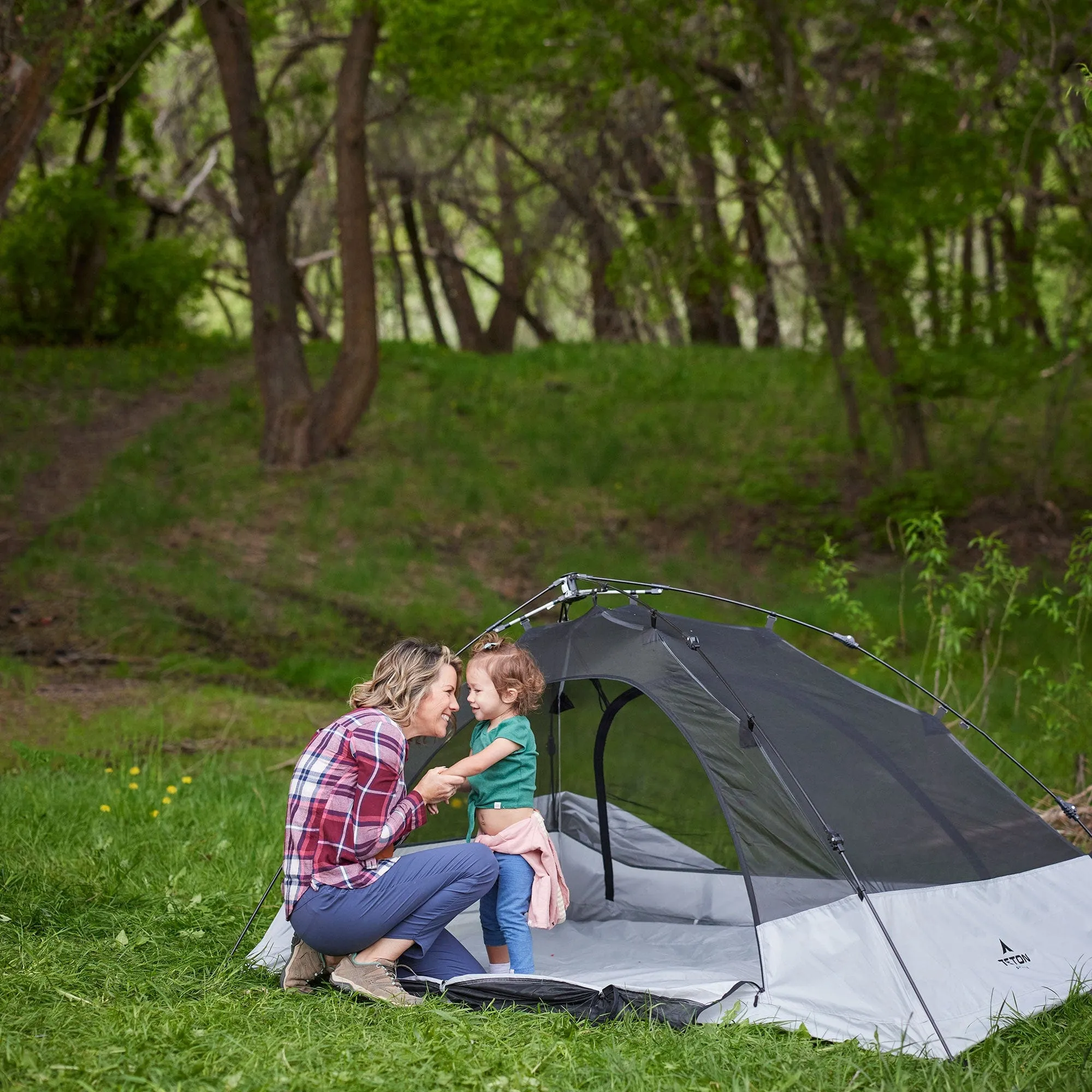 Vista 2-Person Quick Tent in Gray